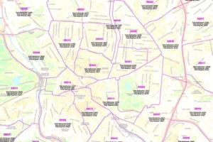 Mapa de zonas de Alella para vender casa en Alella y analizar microzonas residenciales